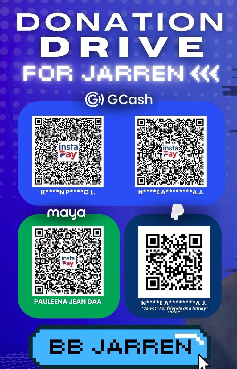 JarrenG_Trends's tweet photo. Good morning, Croonies, stans, &amp; shippers,

Today marks the last day to cast your votes. For those willing to donate, please check the details below in our donation drive. Let’s save our best boy Jarren tonight so he could celebrate his birthday inside PBB. Thank you!

BBS JARREN https://t.co/5j5ahz66A2