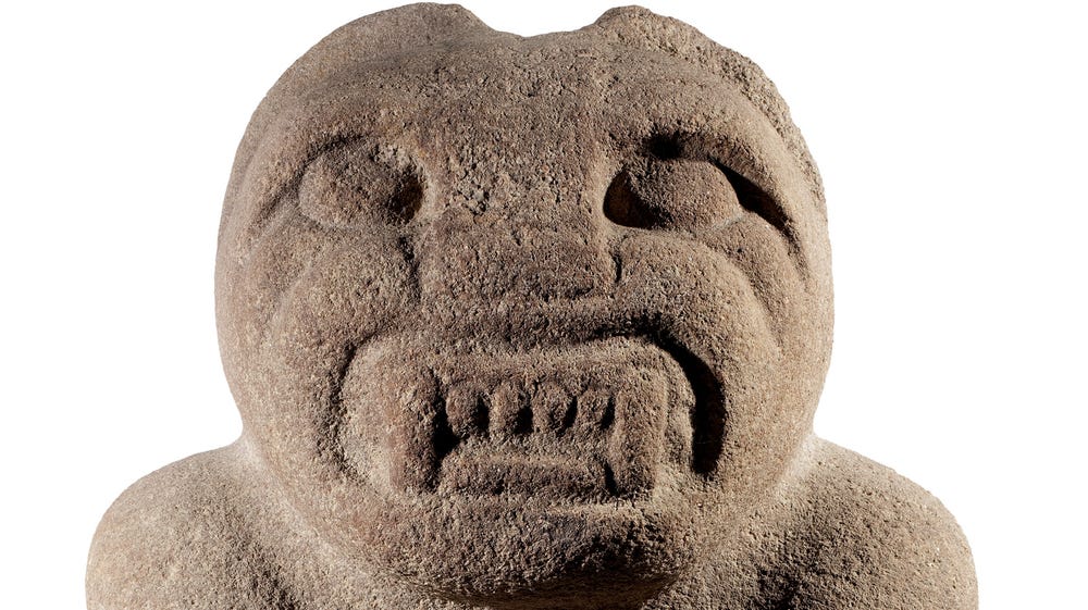 panda_profesor's tweet image. La escultura #olmeca es espectacular! 
Cabezas, tronos y esculturas de gran formato se han recuperado de los pocos sitios olmecas que conocemos en #Tabasco y #Veracruz 
Algunos temas son recurrentes, como el poder, el jaguar y la trasformación del hombre en felino.
#arqueologia