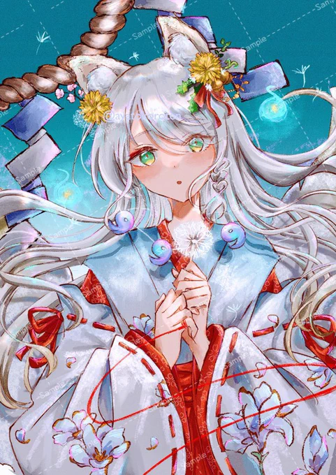 #見た人も無言で銀髪or白髪をあげる