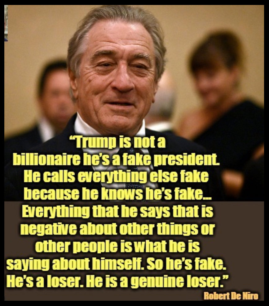 Ouch! Who agrees with Mr De Niro? 🙋‍♂️