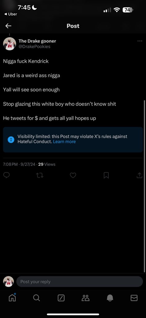 The Drake gooner tweet media