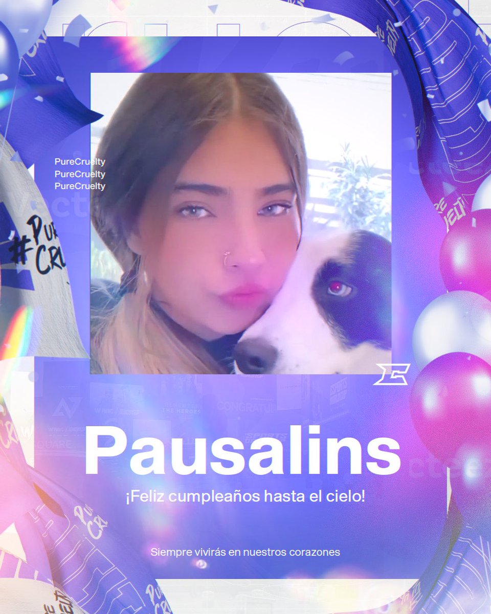 Hoy celebramos el cumpleaños de <a href="/pausalins/">CTY Pausi🪷</a> , recordando su energía y alegría que siempre nos contagiaba. ✨

Aunque ya no esté con nosotros, sigue siendo parte de nuestra historia y nuestros mejores recuerdos. Hoy brindamos por los momentos compartidos y por todo lo que