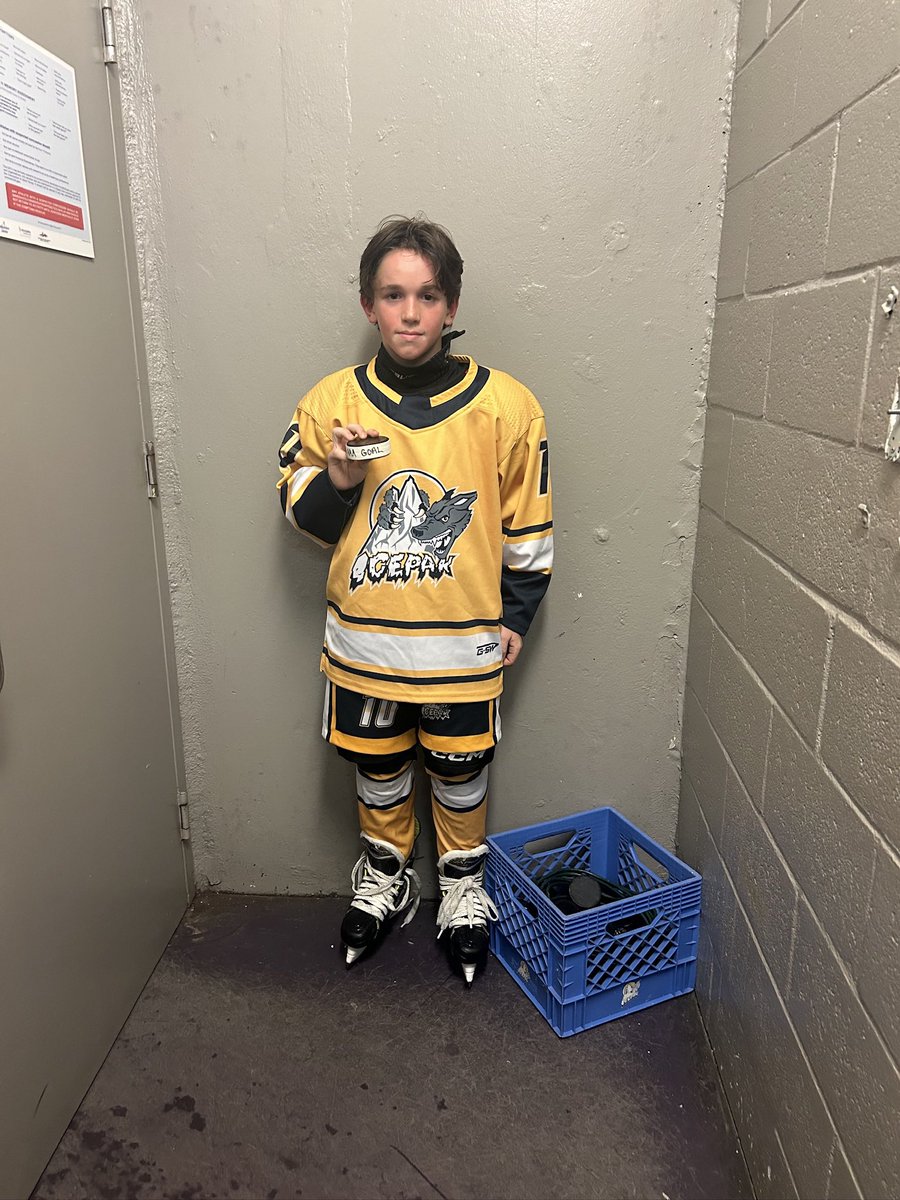 The IcePak pick up their first win of the season against the Osprey 2-1!  Great game for both teams! Fogo Fur goes to Will Tuff for his offensive grit (and first AAA goal) and the game puck to Claire Kennedy for her rock-solid, defensive play!  Way to go Pak! <a href="/nlaaahl/">AAA News</a> #pakattack