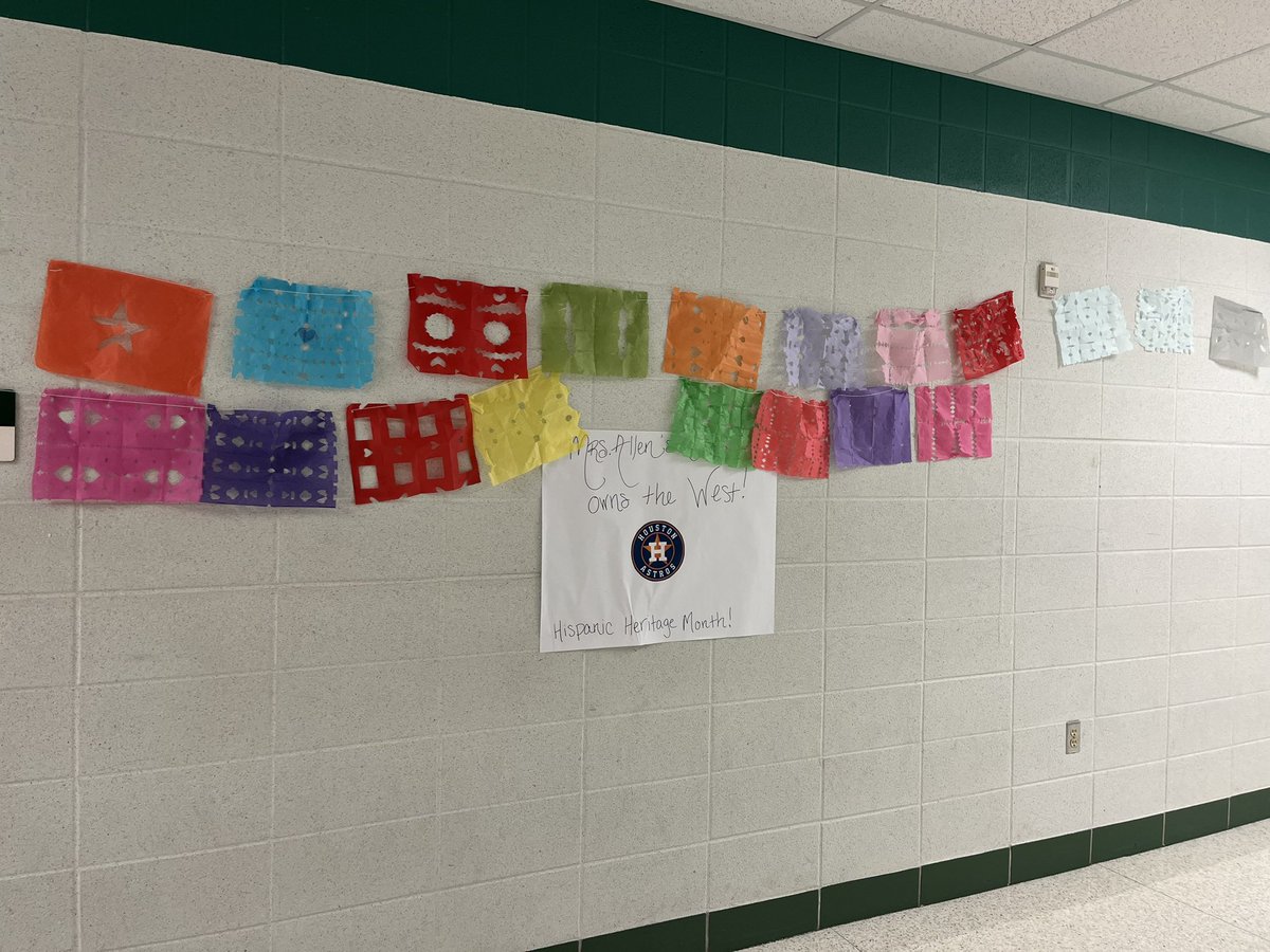 Ms. Amshoff (@msamshoff) on Twitter photo We had our annual Papel Picado contest for Hispanic Heritage Month and the big winner was Ms. Johnson’s class! Here are the runners up as well. We had some great entries! <a href="/Hall_AISD/">Hall Success Academy</a> We had our annual Papel Picado contest for Hispanic Heritage Month and the big winner was Ms. Johnson’s class! Here are the runners up as well. We had some great entries! <a href="/Hall_AISD/">Hall Success Academy</a>