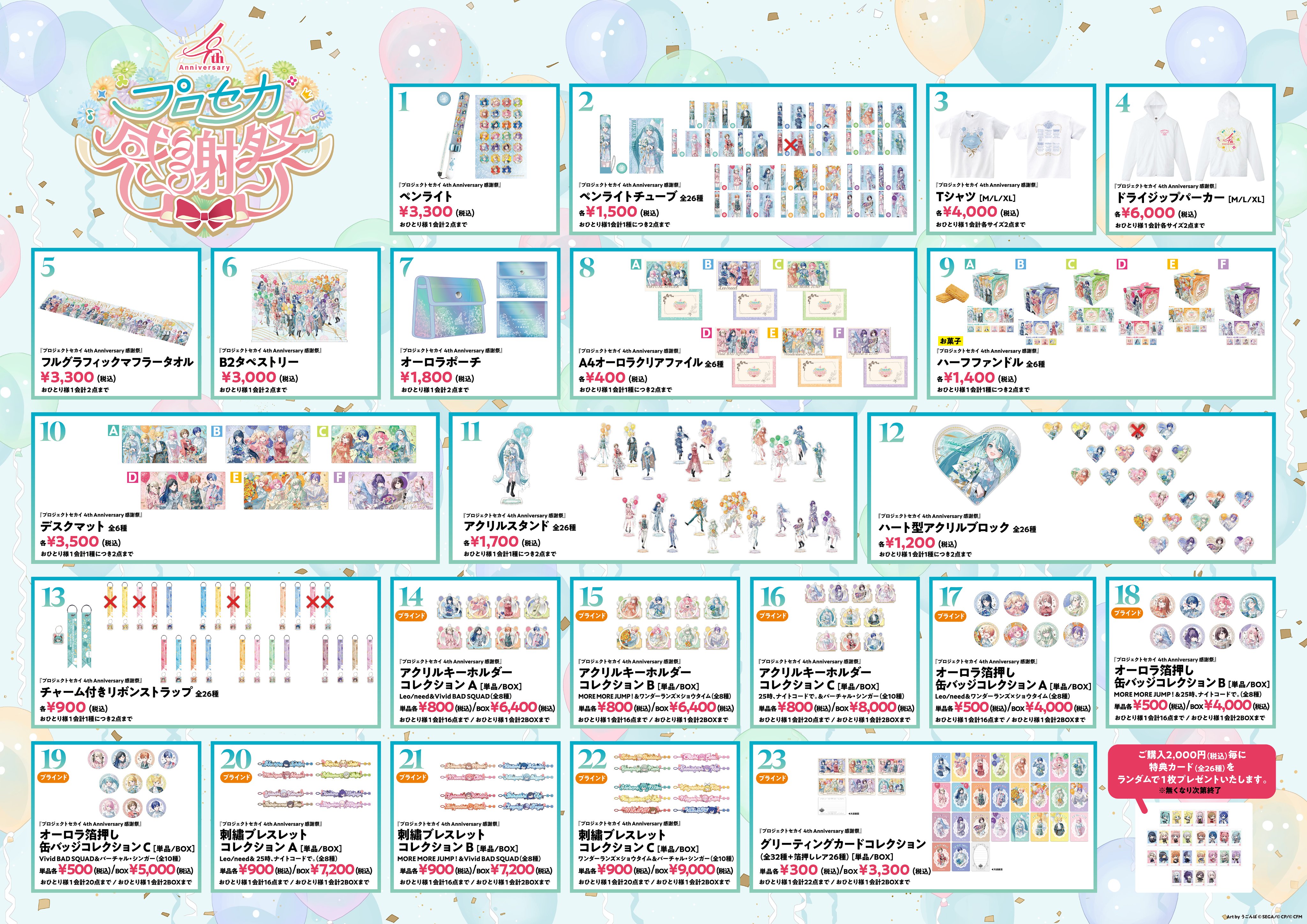 ☆かこち☆（感謝） プロジェクトセカイ 5th Anniversary 感謝祭 on X: 