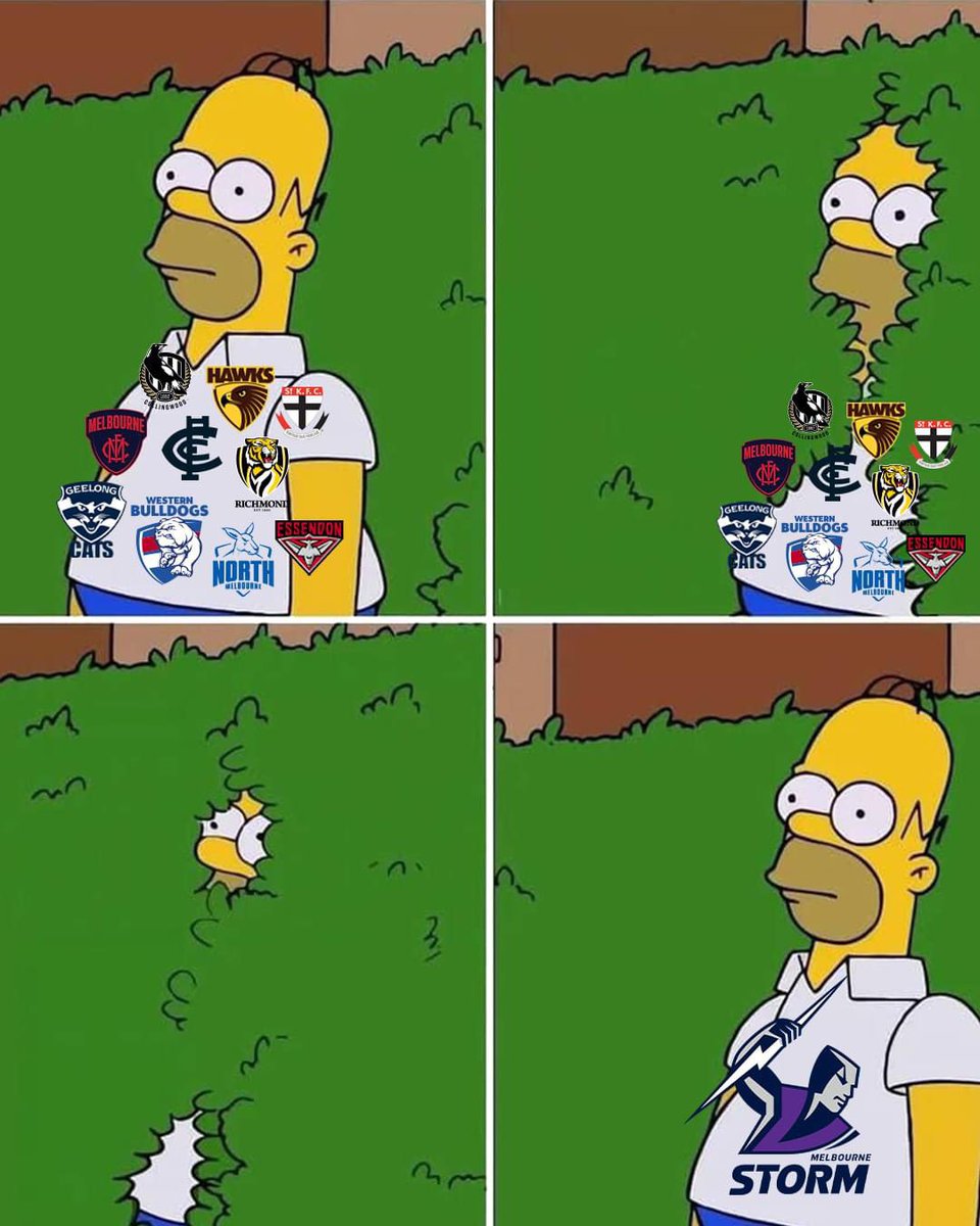 Victorian AFL fans tonight 🤣