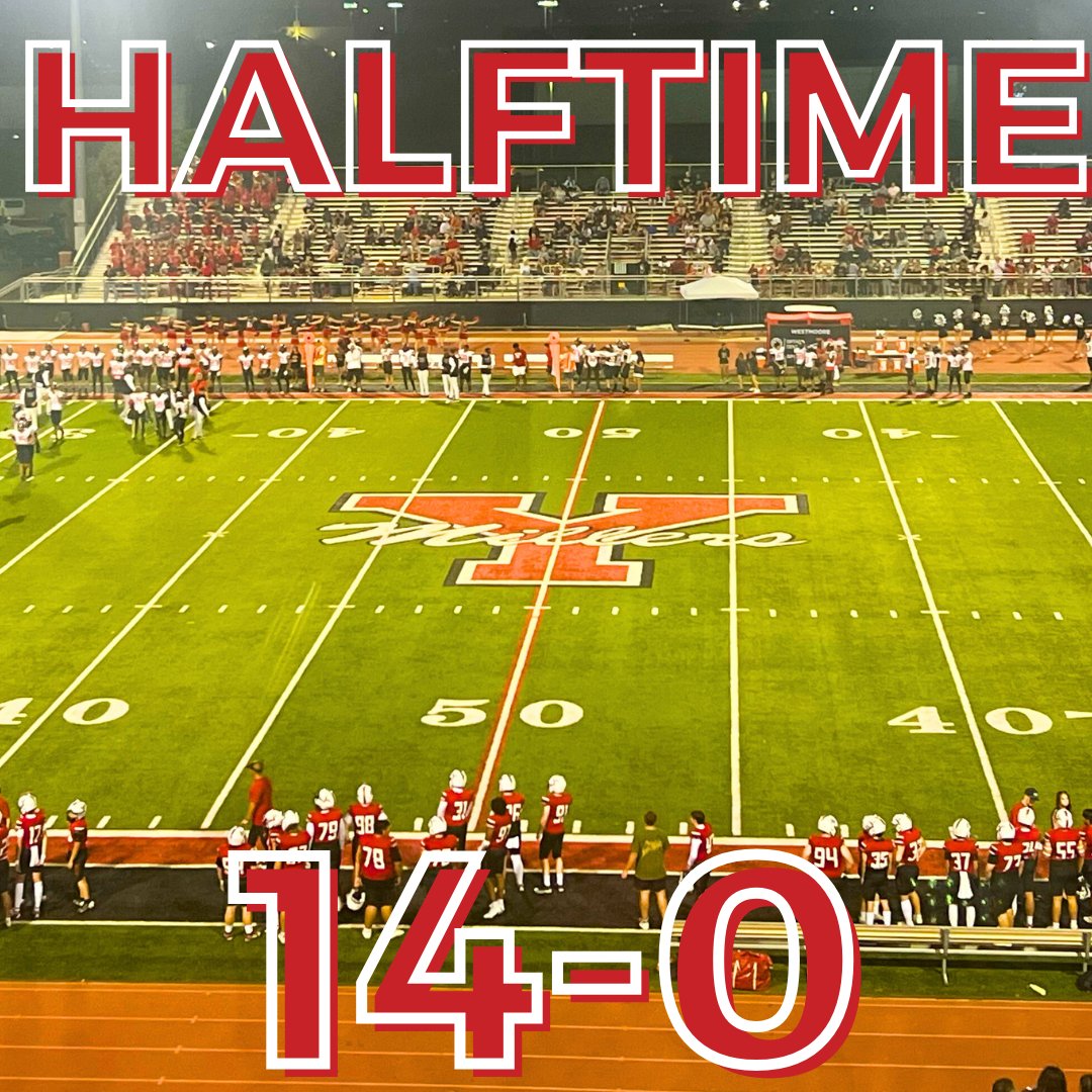 HALFTIME: 14-0 Millers lead!!!