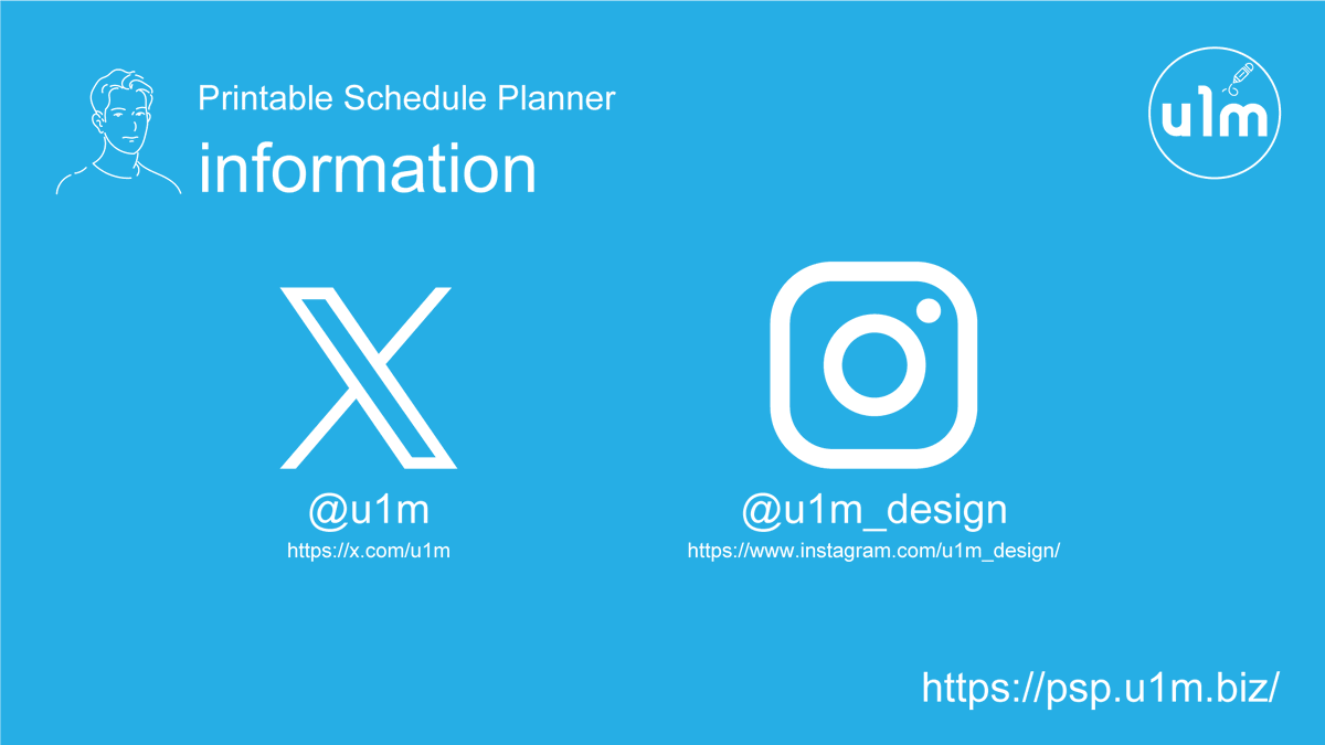 u1m's tweet photo. #PrintableSchedulePlanner インスタでもリクエストを受付ています。X、インスタ、お好みな方からどーぞ。
https://t.co/kMQ36wThoP https://t.co/M8r8IEaZwN