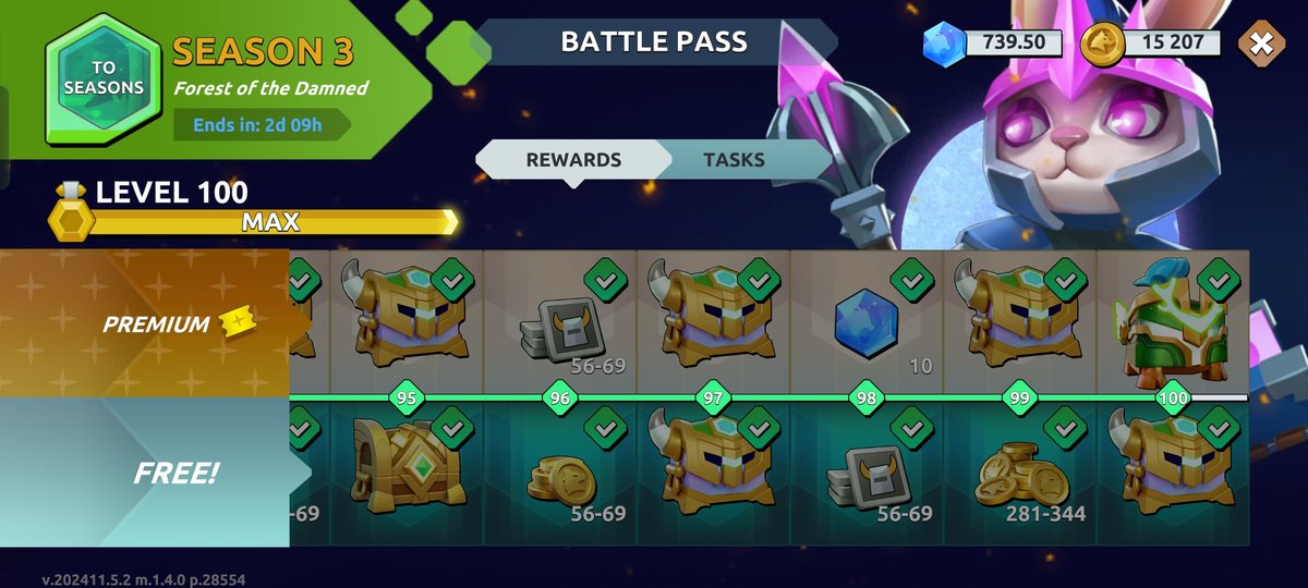 I felt scammed. <a href="/playwildforest/">Wild Forest</a>

bought the pbp because I really wanted to get the damned paladin skin. thinking it is the level 100 chest. 

sadly, the unique looking chest at 100 is just a damned spearman. <a href="/Ronin_Network/">Ronin</a>..

just wasted 100 wf tokens.