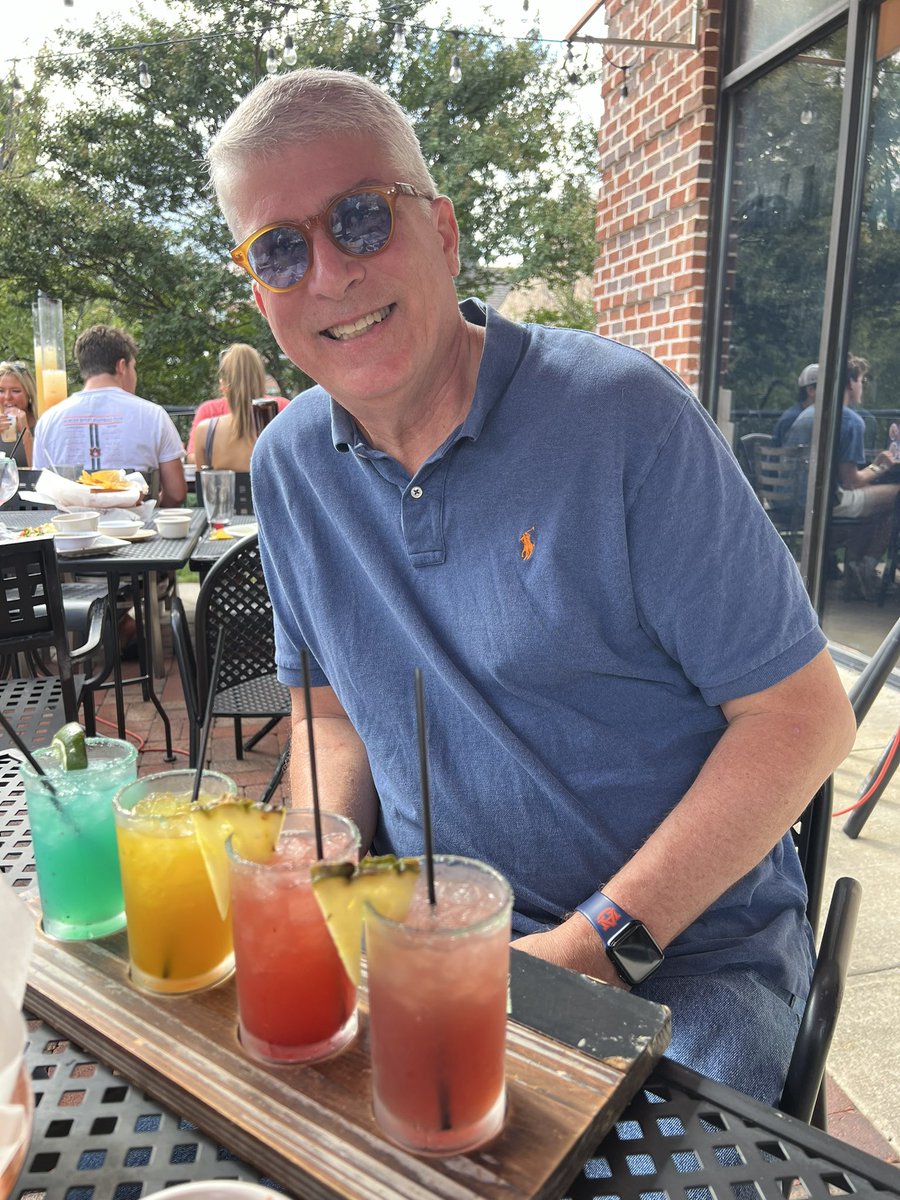 Margarita flight. In one of my happy places.
