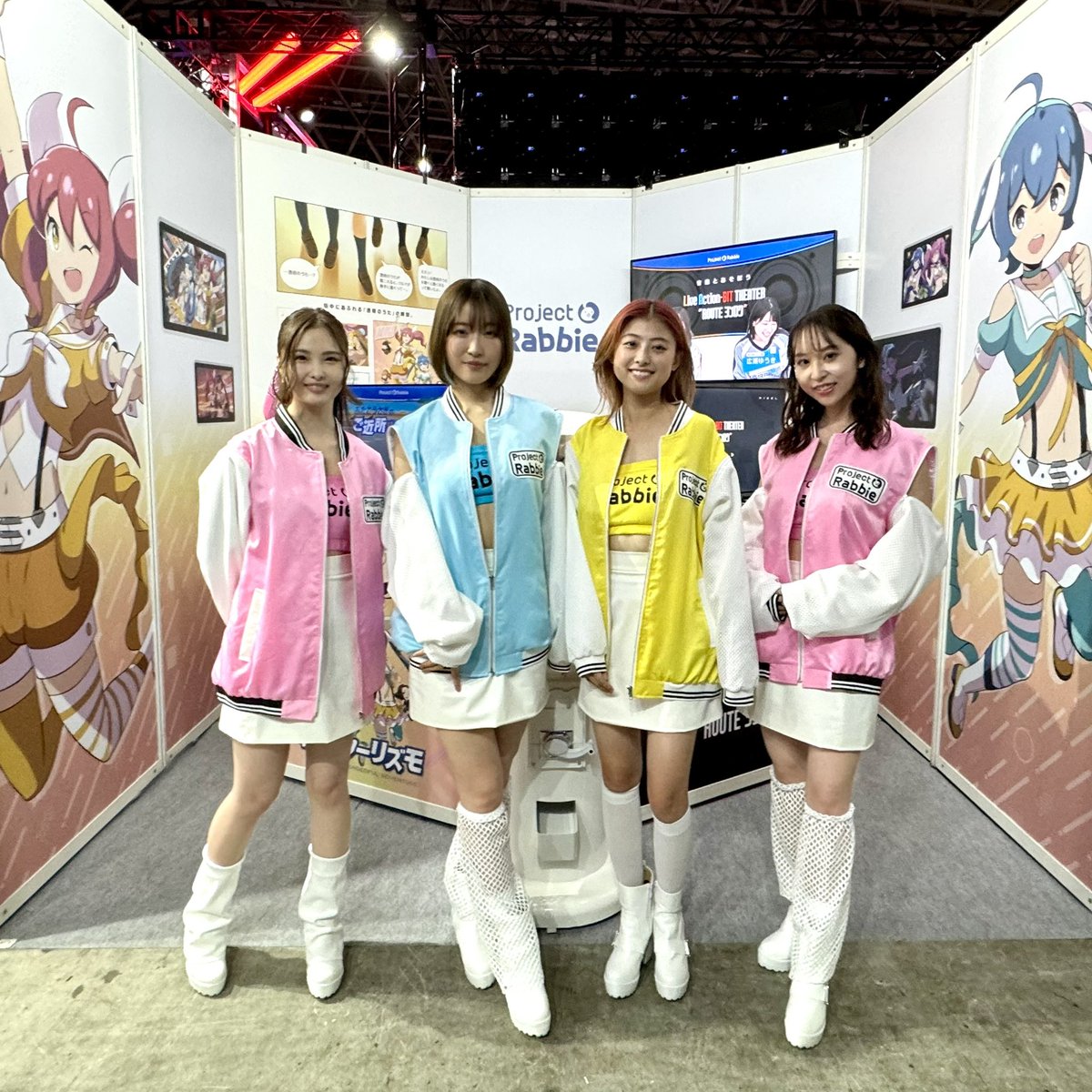 ProjectRabbie's tweet image. ／
#TGS2024
３日目はじまりました‼️
＼

昨日もたくさんの方にお立ち寄りいただき
ありがとうございます✨

本日からは一般公開日！

遊べるミュージックビデオ #LABIT と
ご近所ドライブアクション #ふたうさ
ぜひお気軽にご体験ください🚗

ホール７【07-C06】で
お待ちしています🐰🐰

#プロラビ