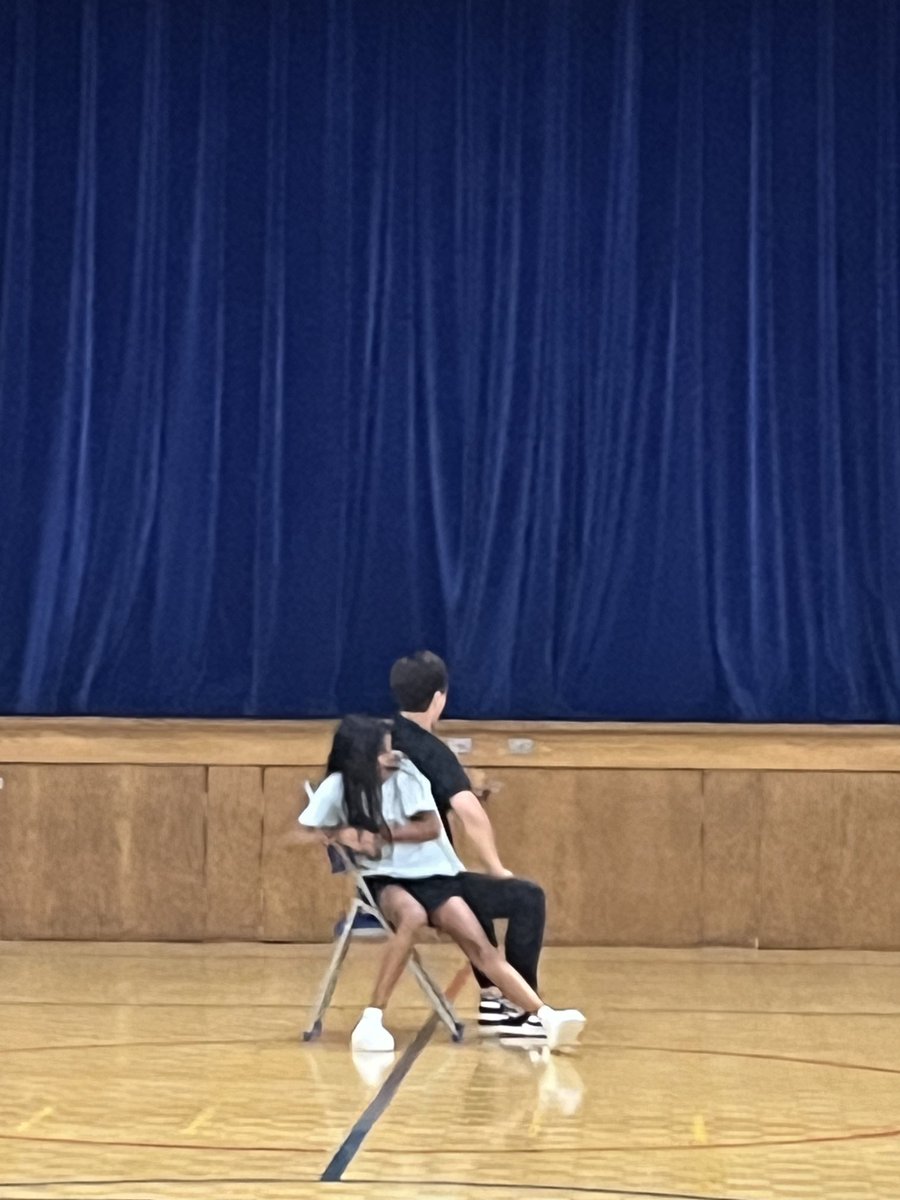 Staff and student musical chairs! This is a special place to be. #ModelConnectInclude #Elmbrook