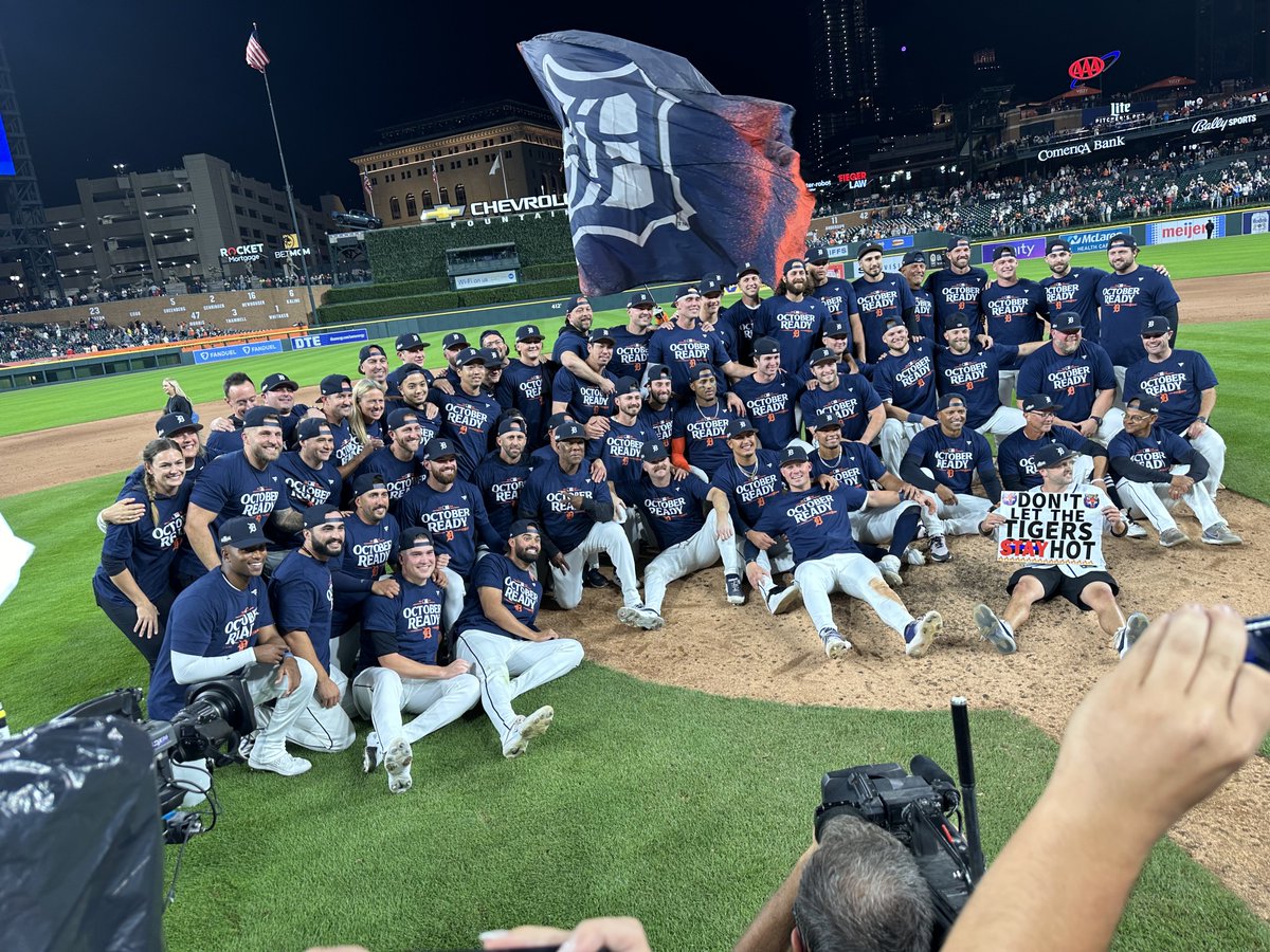 The 2024 Detroit Tigers are going to the postseason. What a run!