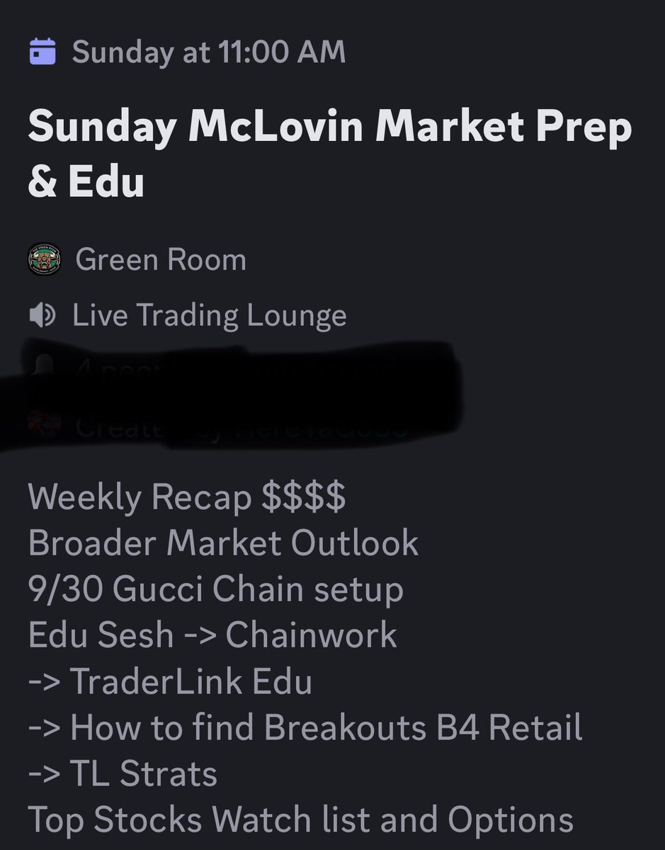SelzTrades's tweet photo. We’ve been open a month and have been on the right side of every move creating happiness and Great financial success for everyone in the community!! 

100% plays daily
500% plays weekly

#layups #Fintwit #OptionsTrading 
#StockMarket #education 

Click the link above for the 7 Day free trial and find out what’s next! Or just come to
Learn!

@traderlinkapex 
@RichieRiiicch 💦

+ MU gains from one of the guys in the room!💪