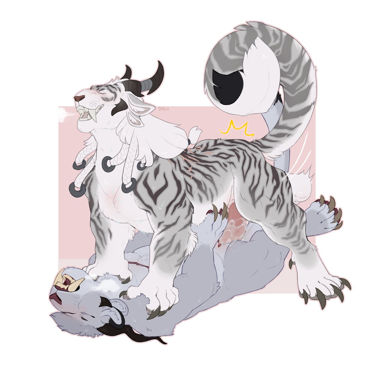 1/2 
Big Cat Big Plaps for @espyeen and <a href="/Blue_Rubus/">🦋 hjorsin-around.bsky.social</a> >:3c