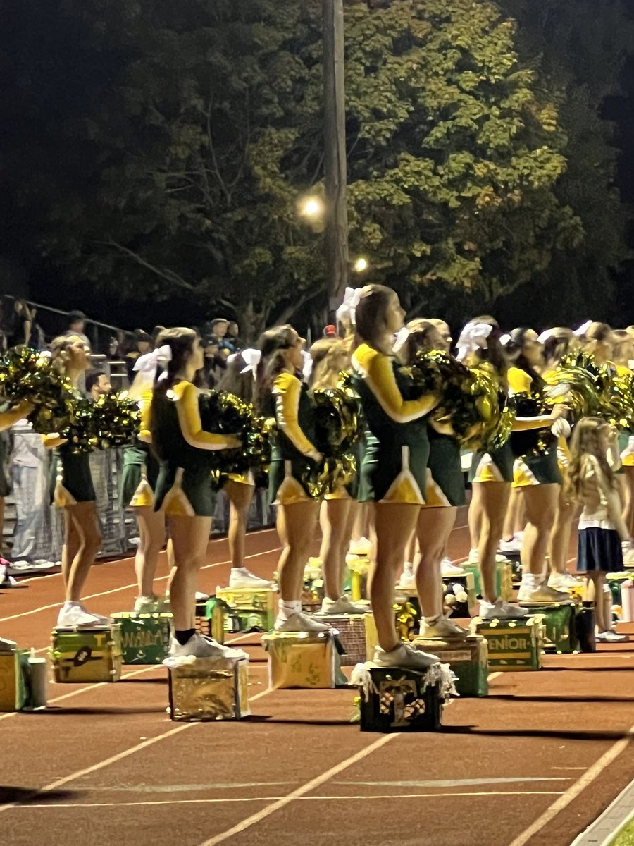 Couldn’t have been a more perfect night for the first home football game.  Great weather and great win! #WarriorPride