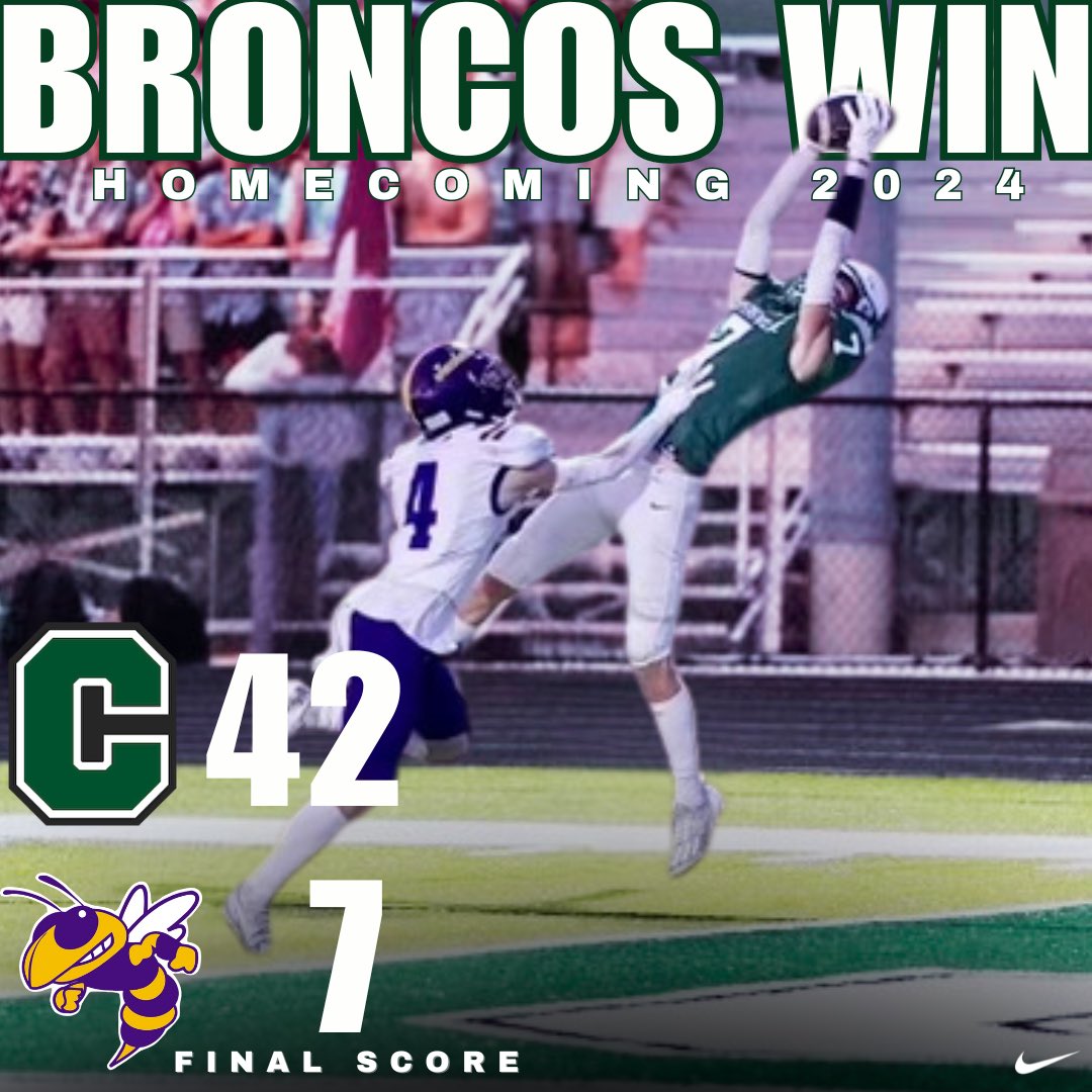 The Broncos are now 3-0 in <a href="/rivercities23/">River Cities Alliance</a> play and 4-1 on the season.

Allendale is officially on the ⏰