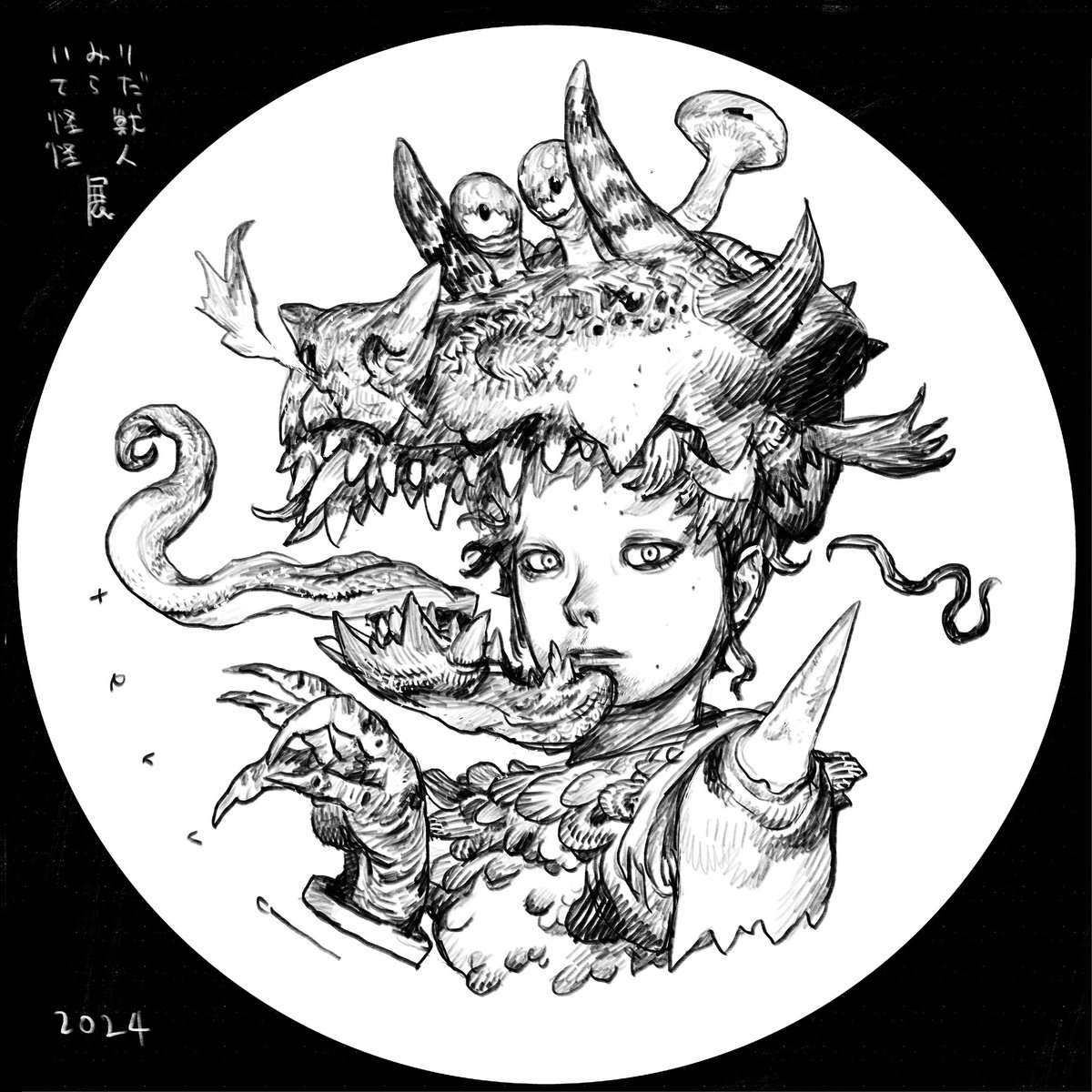 京都トランスポップギャラリー 寺田 克也氏との二人展 10月12日－27日