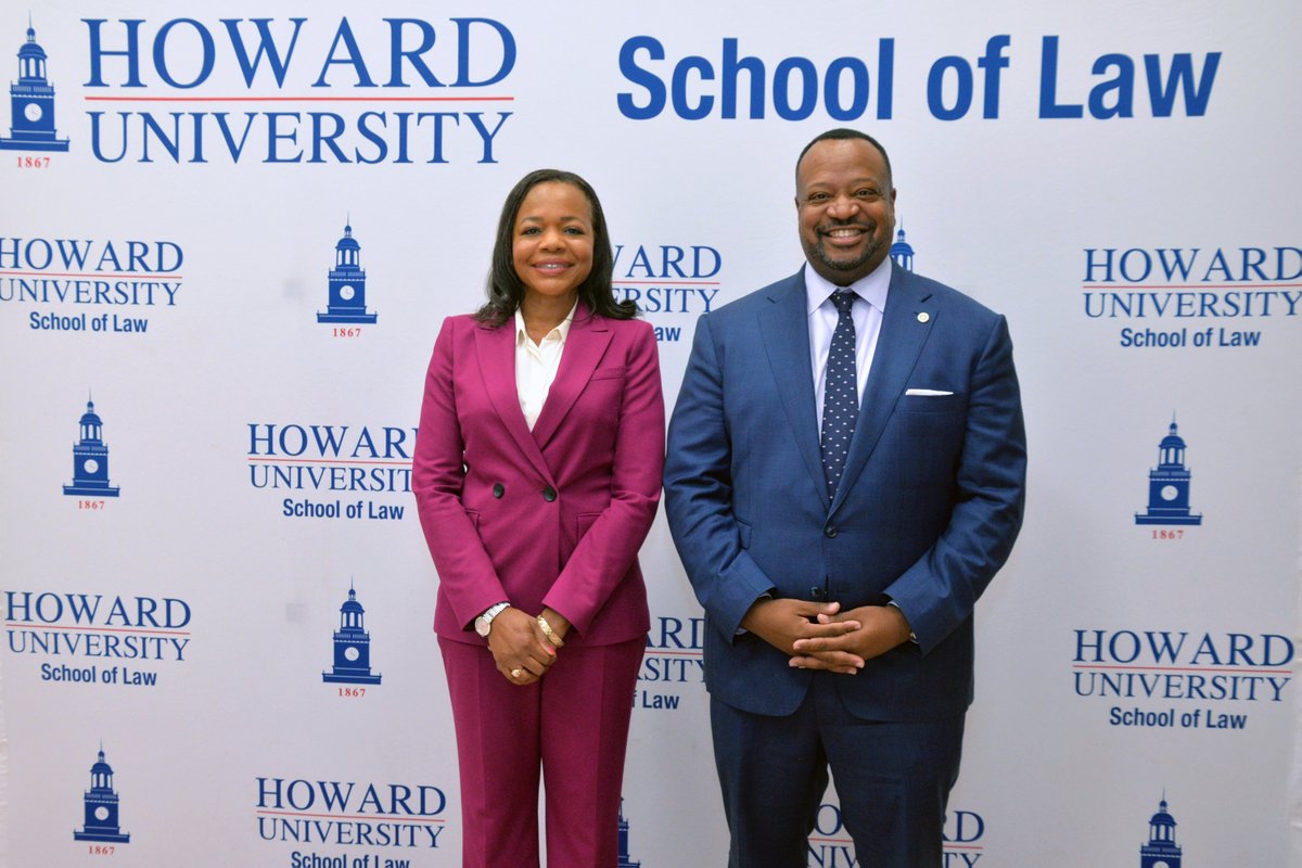 HowardLawDC's tweet photo. .@KristenClarkeJD, DOJ Civil Rights Chief, joined @DeanFairfaxEsq  at Howard Law for a fireside chat, sharing insights on justice with nearly 100 attendees. More photos here: https://t.co/4IfChcAM5k https://t.co/G0JSZHIAmk