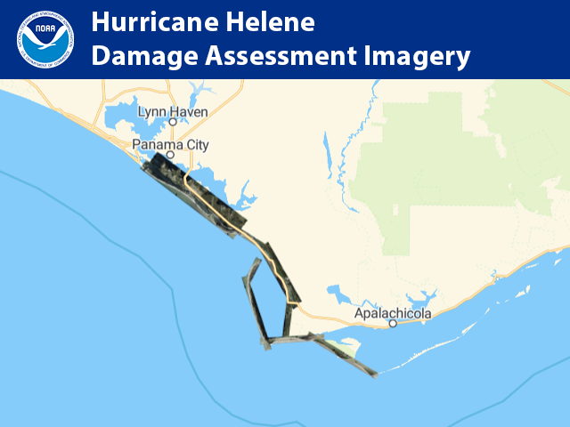 noaaocean's tweet photo. The first images from our Hurricane Helene damage assessment flights are now live. Today's update includes the Gulf Coast of Florida from Panama City to Indian Pass, including Mexico Beach and Port Saint Joe: https://t.co/V3hEm4hxNZ

More NOAA resources: https://t.co/QmLCsfAucX https://t.co/7XnnSnkIMY