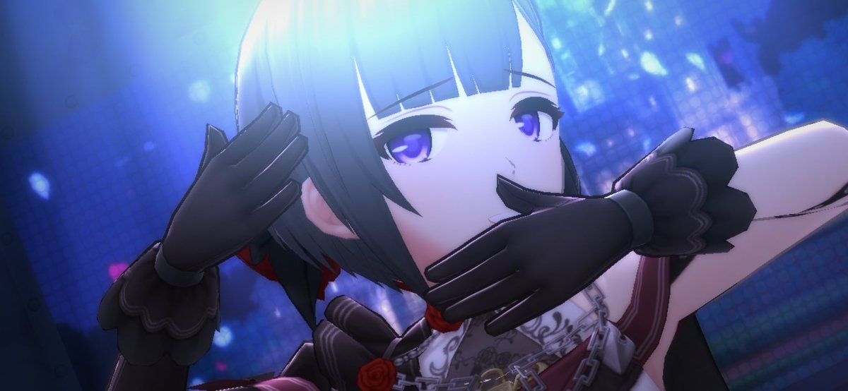 youkiti82me's tweet image. ついに、この時を待っていました！
私のもう1人の担当である白雪千夜ちゃんのソロ曲&amp;amp;ストーリーコミュの追加本当におめでとう！
曲も良くてコミュも感動しちゃって大号泣しました。
きっとご両親も千夜ちゃんが幸せに生き続ける事を願っていると思うよ。
 #白雪千夜  #デレステ  #ClockHands