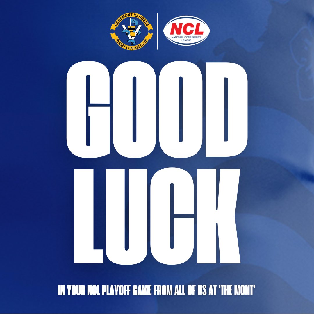 EgremontR's tweet photo. ๐๐๐๐ ๐๐
๐๐๐๐๐ค๐
Best of luck today to
โข @WestHullRL
โข @Hunslet_ARLFC
in the @OfficialNCL Premier Division playoffs, may the best teams win and make it to the Grand Final
#NCLPrem | #NCLPlayoffs | #WHvsHUN https://t.co/CsTDxrvifU