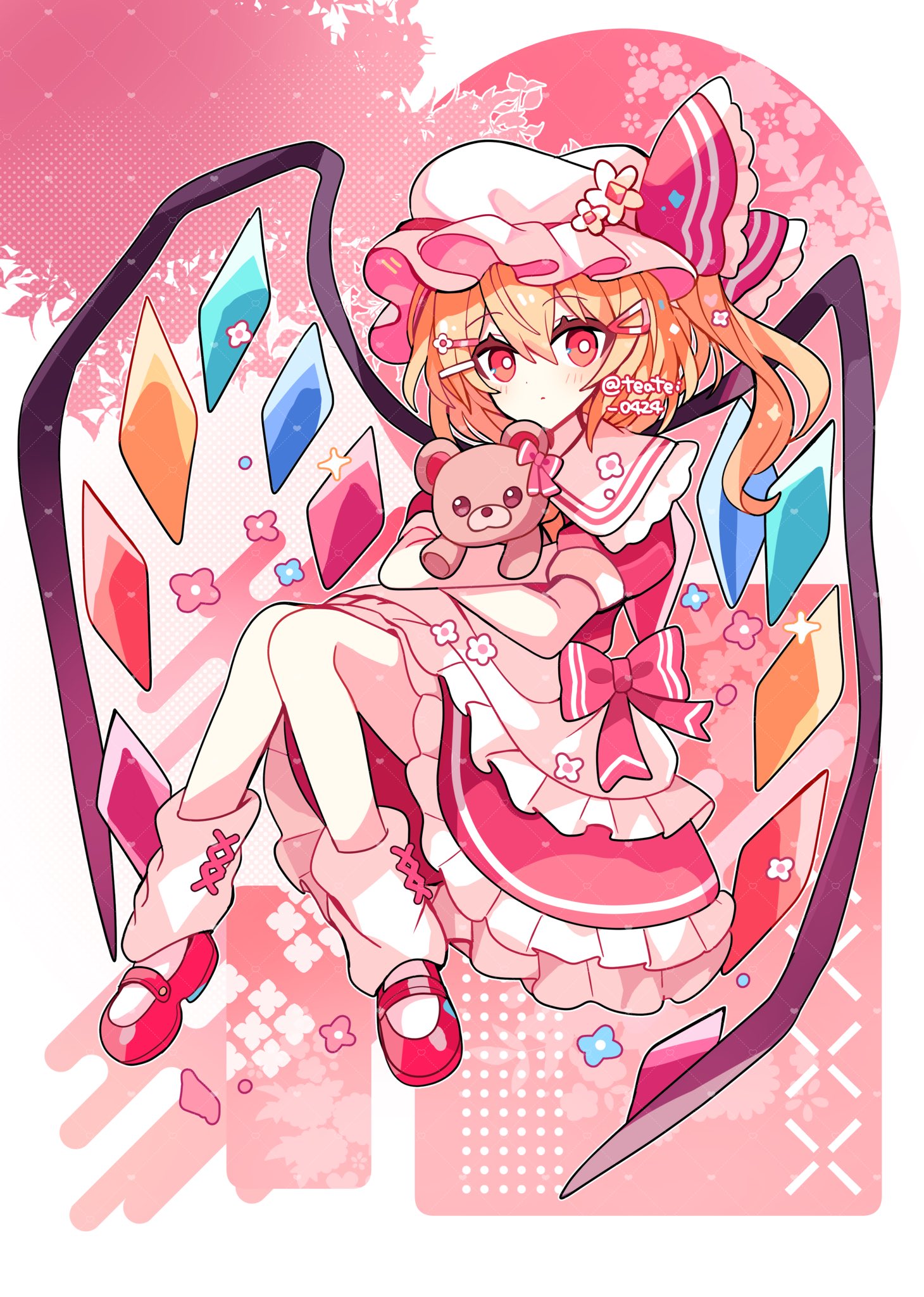 は*ち様 幸福を運んできてくれる✨花の妖精 フランちゃん ✨ 東方Project フランドール・スカーレット 無邪気な時間Ver