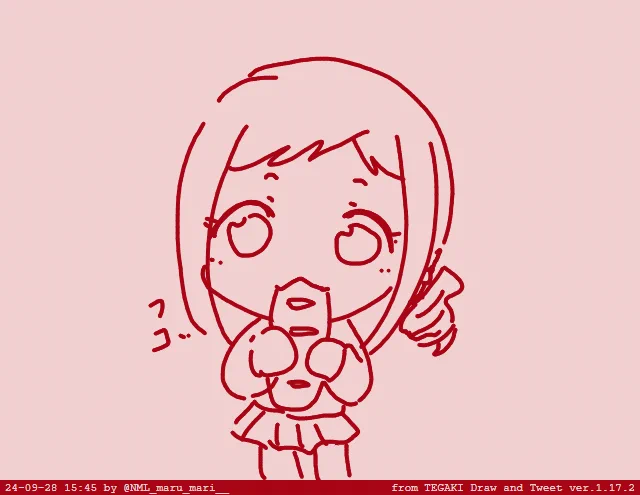 #tegaki_dt 