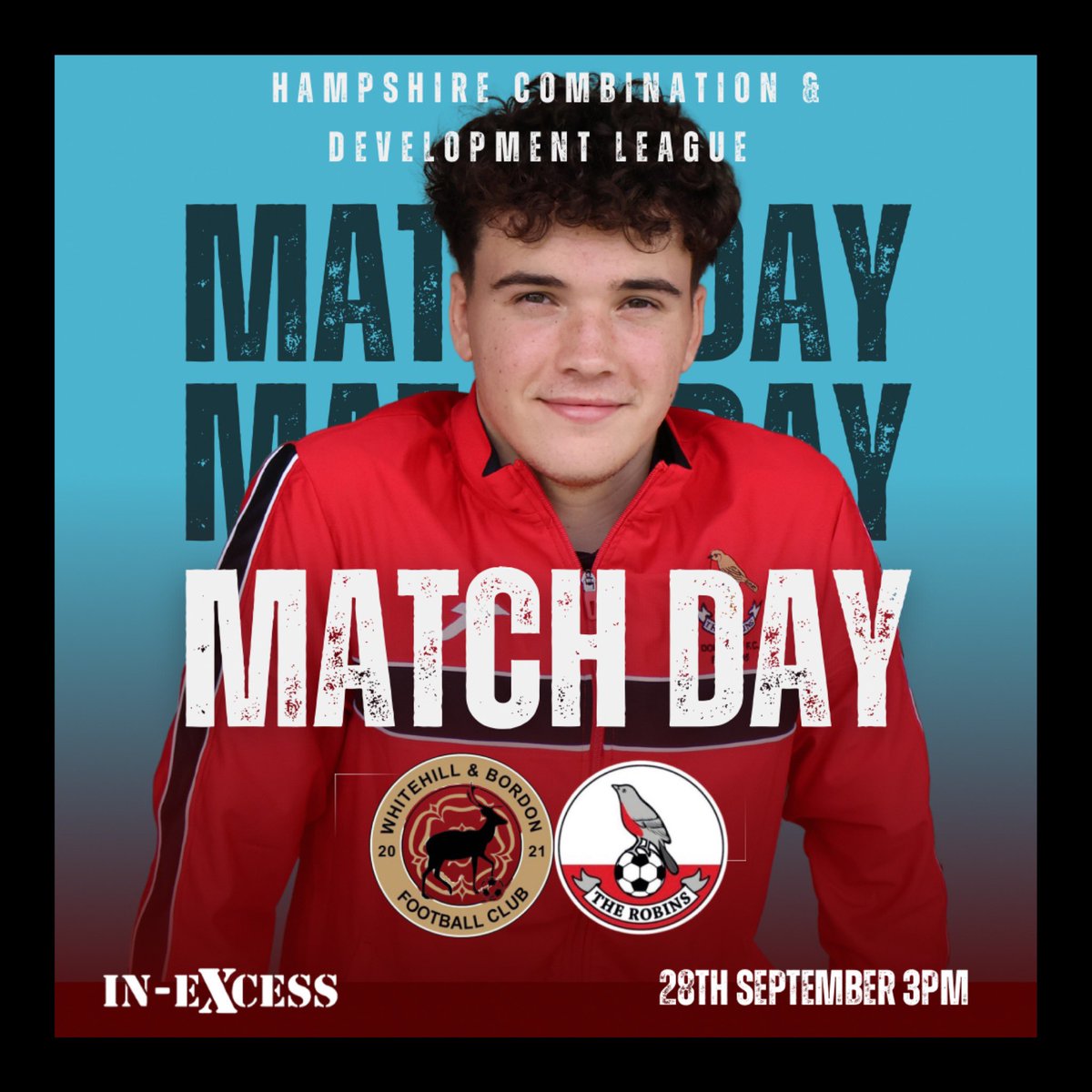 DowntonFC's tweet photo. It’s match day!! Get behind our talented Development lads as they take on @BordonFc.  We’re looking to make it two wins in two!

@HantsCombLeague 
⏰ 3pm
📍GU35 0JB

#COYR https://t.co/iLEtcfPSTi