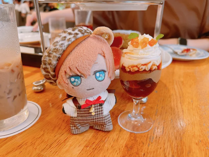 画面が秋色だ〜〜お帽子はこまいこさん よりお迎えさせていただきました!素敵なお帽子ありがとうございます 