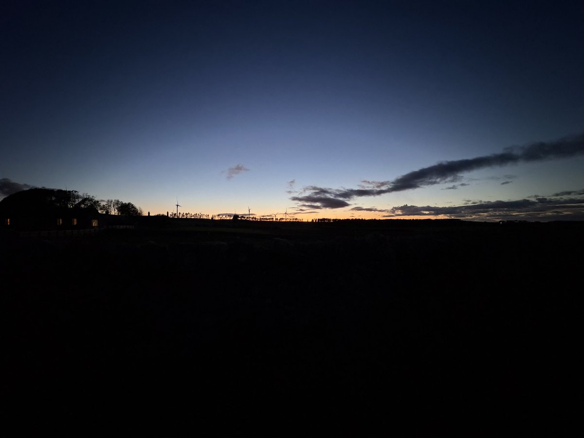 Northumberland night skies! We are here, hitting the beach today….