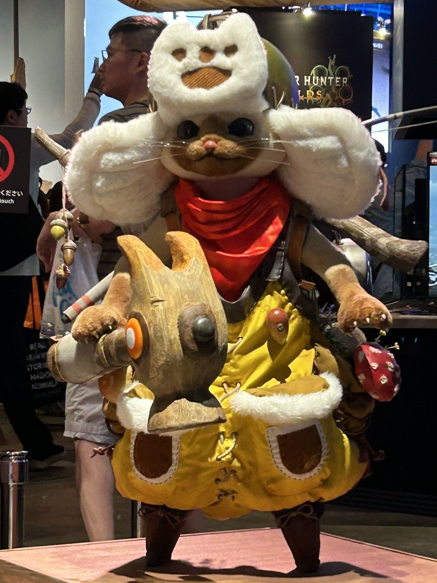 Bulll_chan's tweet photo. モンハンワイルズ試遊出来なかったけど見てるだけで面白かったー！！
#東京ゲームショウ2024 https://t.co/NObDRmN3zo