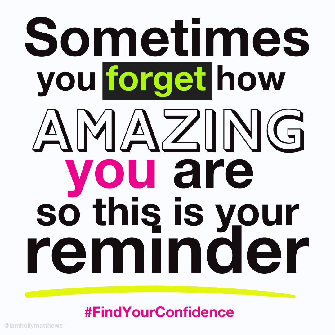 hollymatthews's tweet photo. Cheer for yourself today and every job you tick off your list, every boundary you set, every time you say 'no' I want you to declare 'I'm doing great!' and teach your brain that you are!
#THEHAPPYMEPROJECT #FINDYOURCONFIDENCE #HOWTOBEHAPPY #HOWTOBECONFIDENT #HOLLYMATTHEWS https://t.co/28swAH6BRk