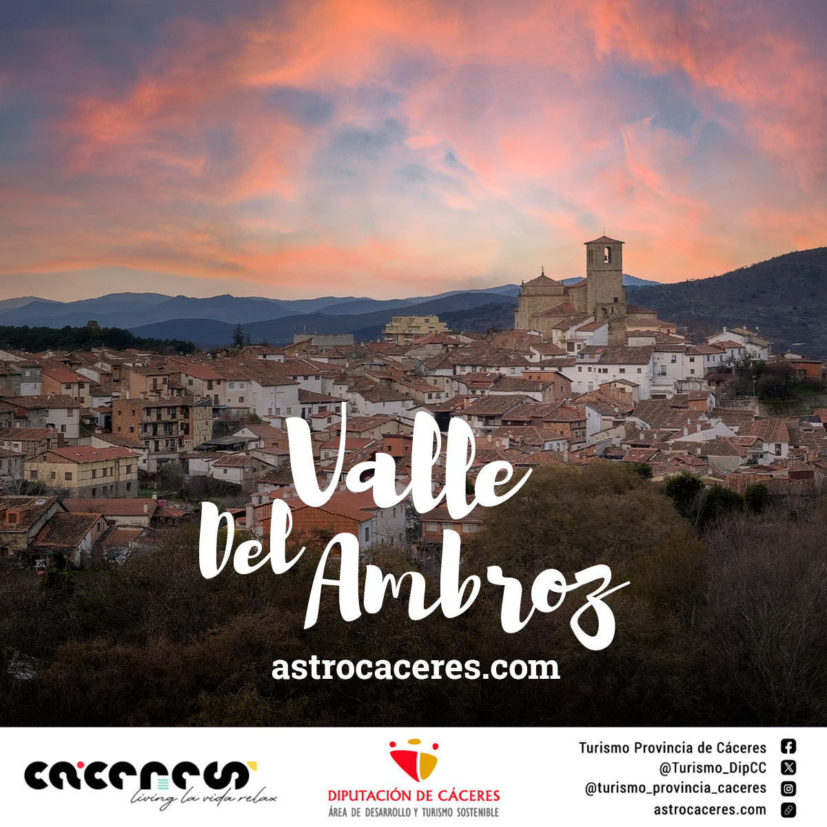 Turismo_DipCC's tweet image. 🐺Hoy, desde el Corral de los Lobos, en #LaGarganta, conectaremos con la 🍂naturaleza desde el corazón 💟 del #ValledelAmbroz gracias a #AstroCáceres2024.
astrocaceres.com
#OtoñoMágico #livinglavidarelax #TurismoSostenible #ProvinciadeCáceres #TurismoProvinciadeCáceres