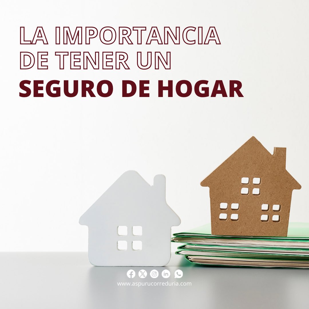 🏡 Tener un seguro de hogar te protege de imprevistos y, además, te ofrece la tranquilidad de saber que, pase lo que pase, no estarás solo. Puede que sufrir un robo, un toldo roto, una gotera o un fallo en el frigorífico te parezca un drama, pero es algo habitual.

#Aspuru