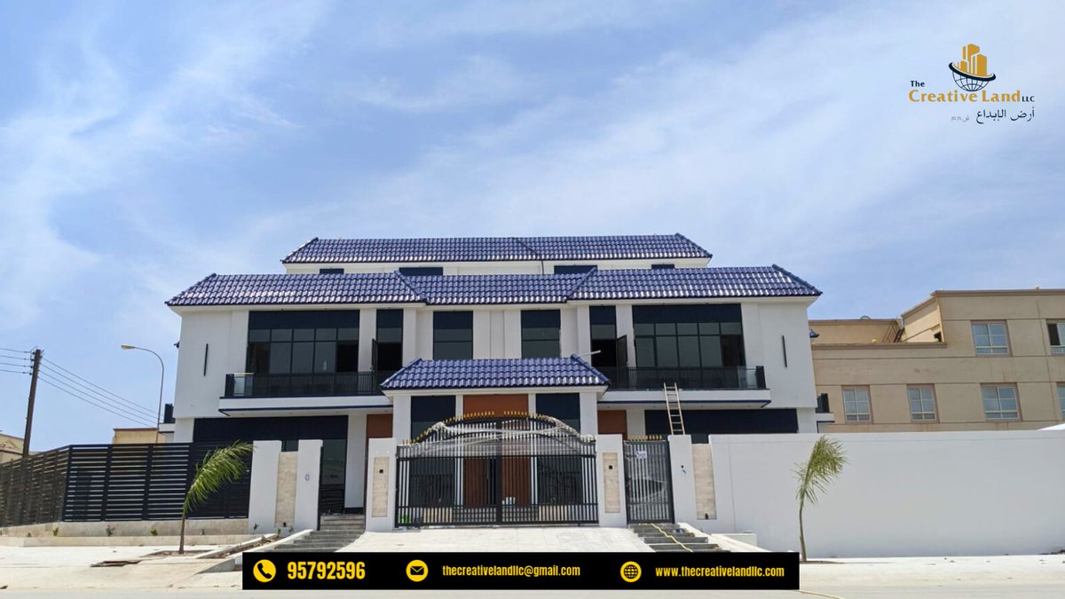 CREATIVELANDLLC's tweet photo. 🏗️ Project Complete! Another Milestone Achieved by The Creative Land LLC 🏡

📞 Call us at: 95792596
📧 Email: thecreativelandllc@gmail.com
🌐 Visit: https://t.co/eOjiC3oUYS

#ConstructionProject #ModernArchitecture #حسن_نصر_الله #DreamHome #OmanConstruction #SalalahProjects https://t.co/WgofSa6lve