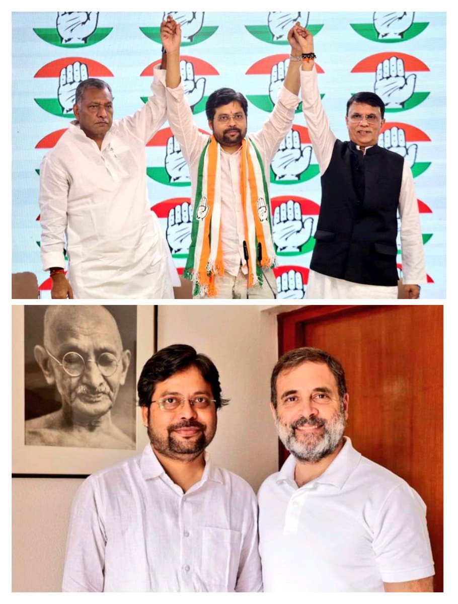 RishiConnects's tweet photo. वैसे तो आप सब लोग@AnupamConnects से अच्छे से परिचित होंगे,लेकिन जिस उम्र में लोग अपने परिवार ओर पैसे के लिए सोचते हैं उस उम्र में इन्होंने अपनी जिंदगी देश के नाम समर्पित कर दिए है।
अच्छी खासी आमदनी को इन्होंने ठुकरा कर हम जैसे युवाओं के लिए खड़े हैं।
कांग्रेस ज्वाइन करने पे बधाई https://t.co/iEhSlP1jdB