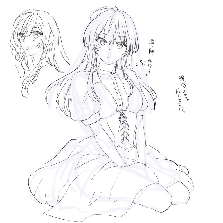 オリジナルまんがのキャラ