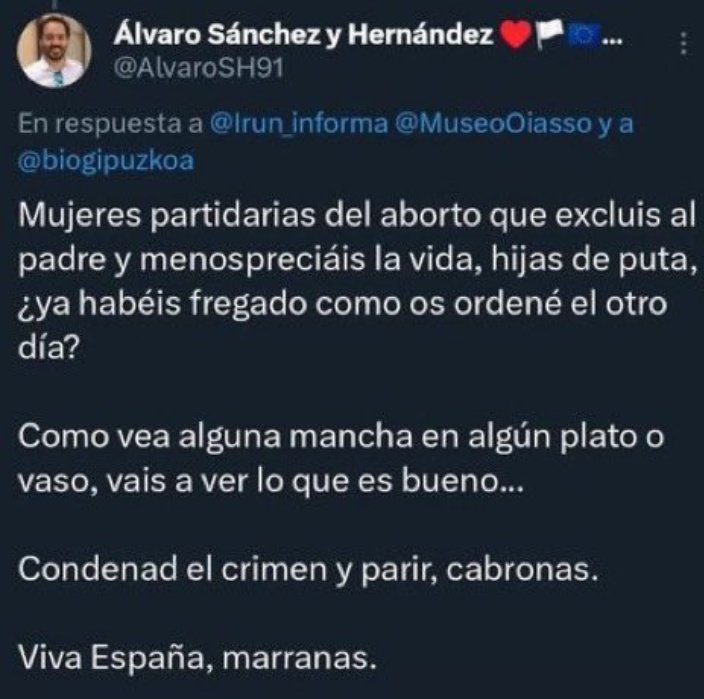 Imposible saber por qué demonios habrán echado les alunmes a gritos a este profesor fascista y machista ¿Verdad, señores de EiTB?