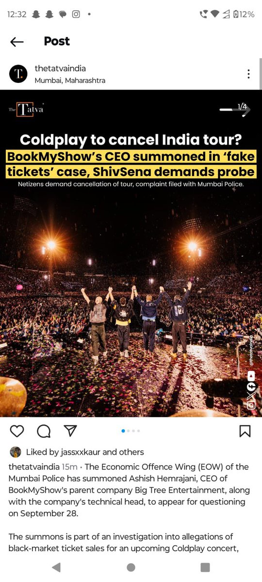Haha #Coldplay #ColdplayMumbai2025 #Coldplayindia