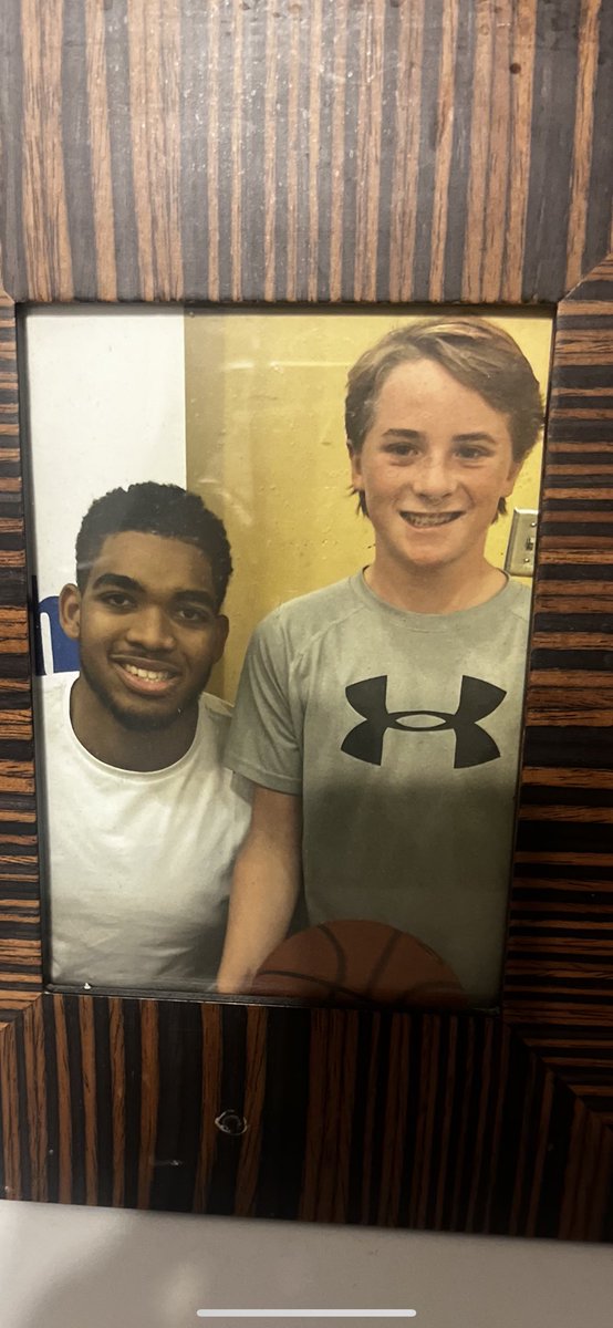 I’m sick. I’ll never forget you <a href="/KarlTowns/">Karl-Anthony Towns</a>