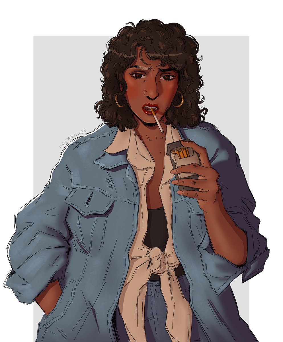 soooo obsessed w ann’s banger cosplays, i had to draw this alice one !!