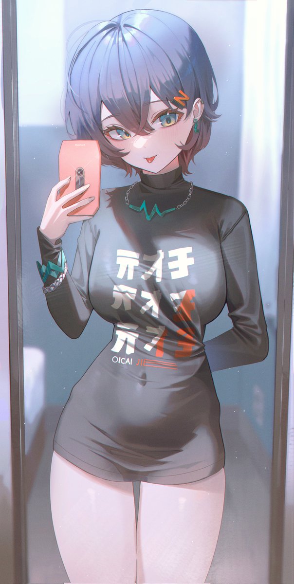 BestAnimeWaifu_'s tweet image. Belle from Zenless Zone Zero. ✨