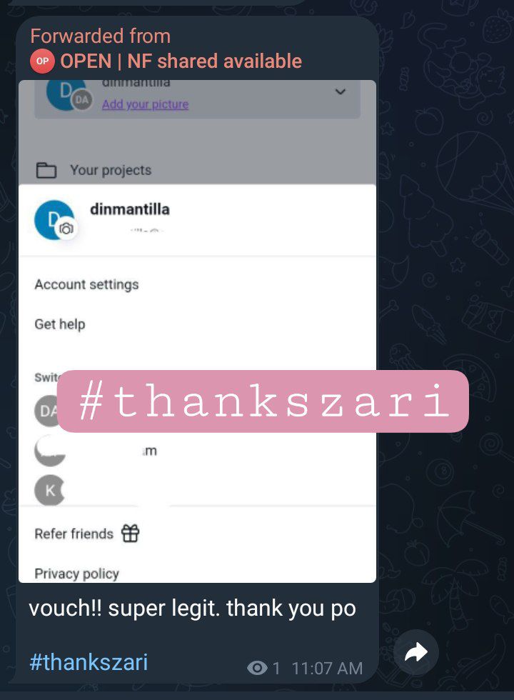 httpzari_'s tweet photo. #thankszari

CANVA PRO
tg 🦩 https://t.co/tylTmYShog