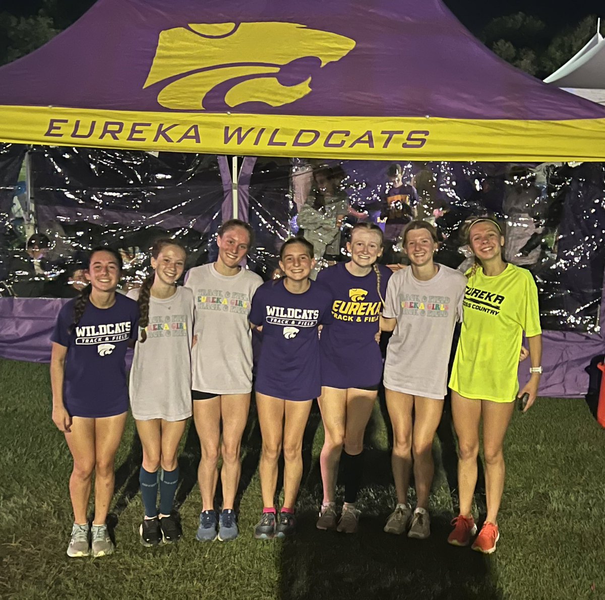 Also tonight Varsity <a href="/EurekaRunning/">Eureka XC/Track</a> girls finished 3rd overall in the Elite division at the Gans Creek Classic!

Daphne Bishop led the way with a 3rd place finish in a time of 18:29.