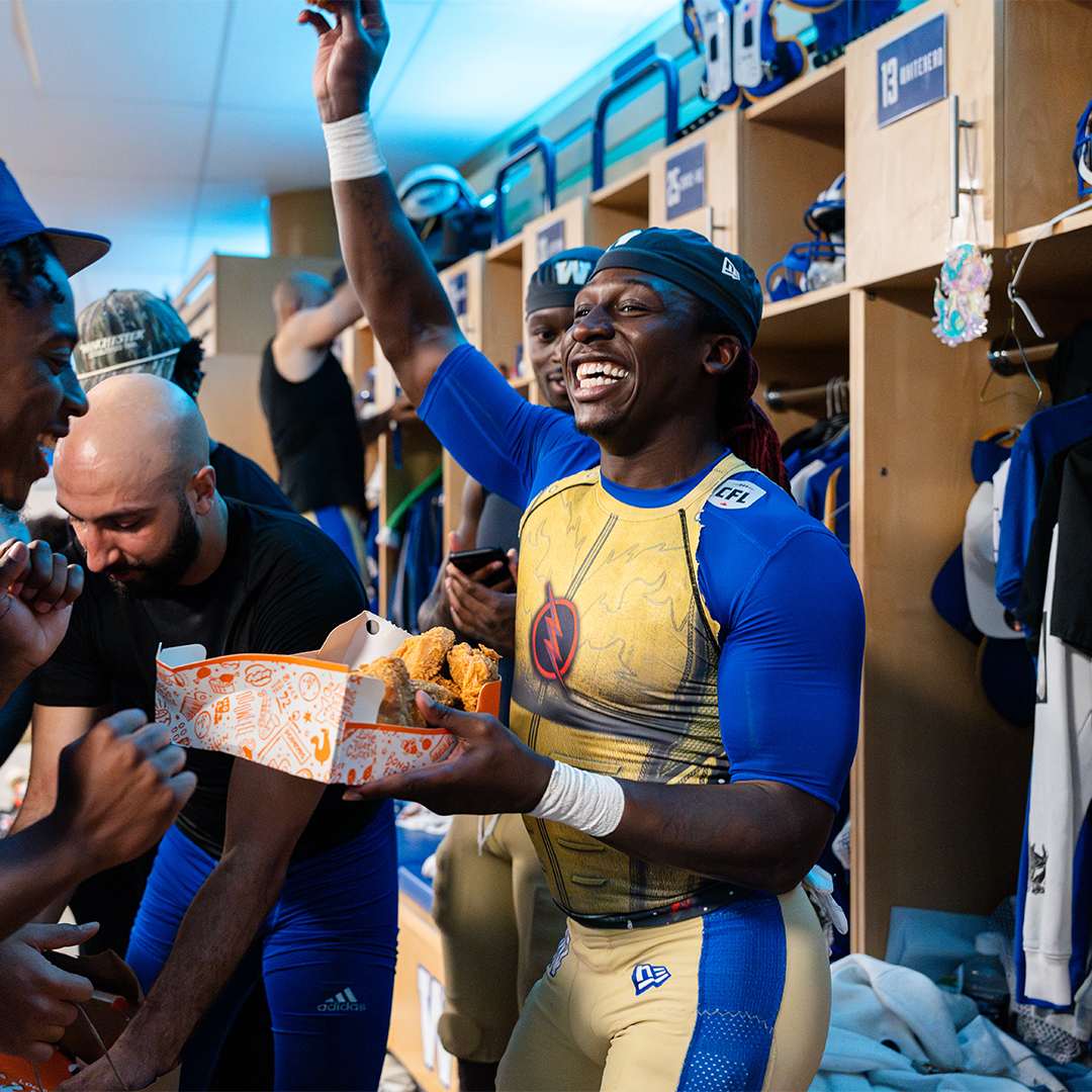 Wpg_BlueBombers's tweet image. WE&apos;RE EATING GOOD TONIGHT

#ForTheW | @popeyesca
