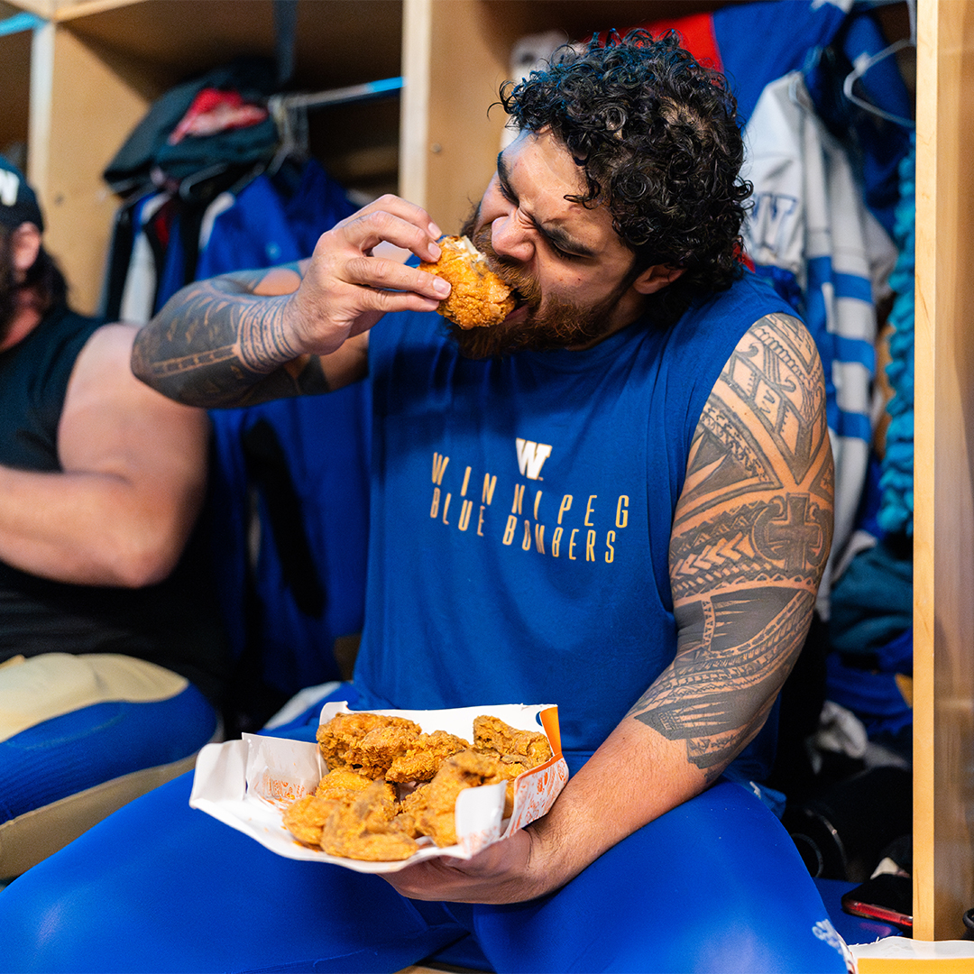 Wpg_BlueBombers's tweet image. WE&apos;RE EATING GOOD TONIGHT

#ForTheW | @popeyesca