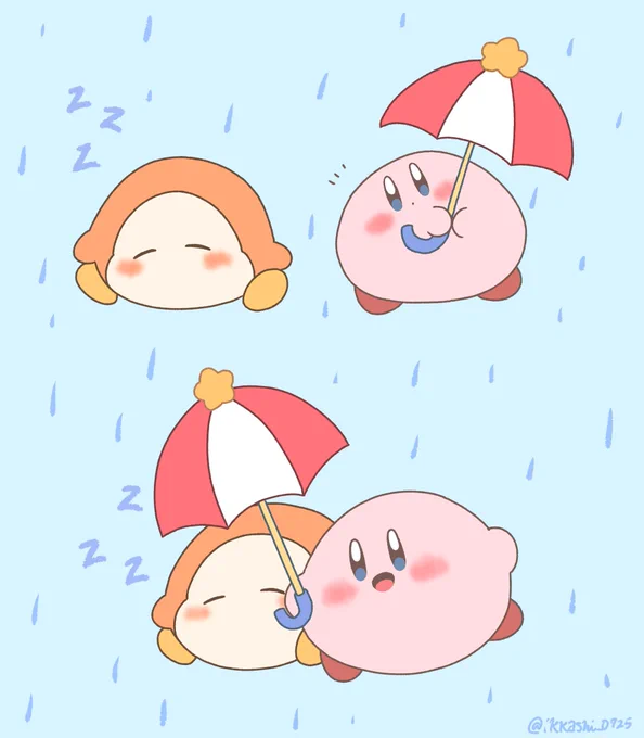 優しいカービィちゃん #カービィイラスト