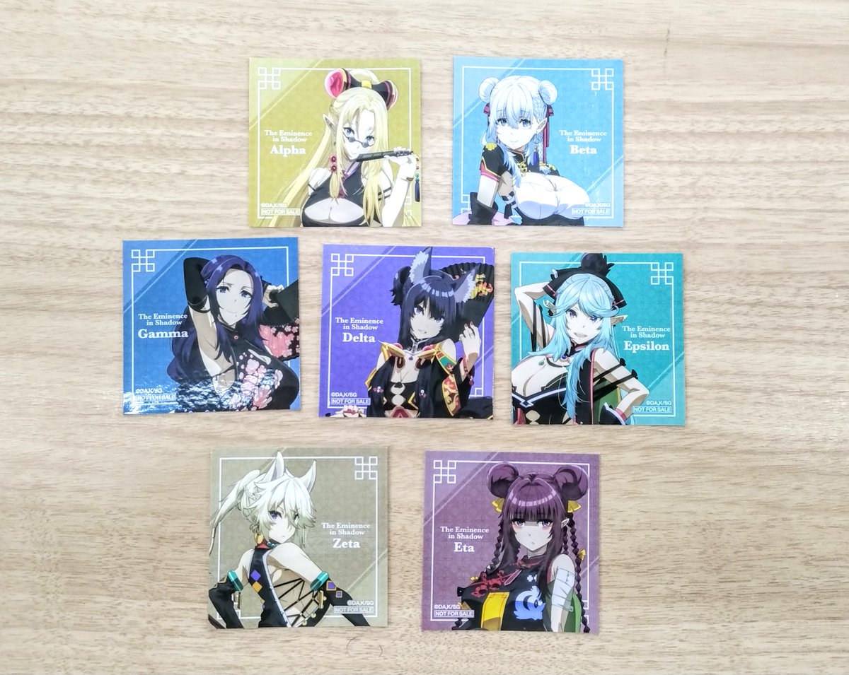 ⬛️陰の実力者になりたくて！🟥 ⬛️妍姿艶質フェア in ゲーマーズ