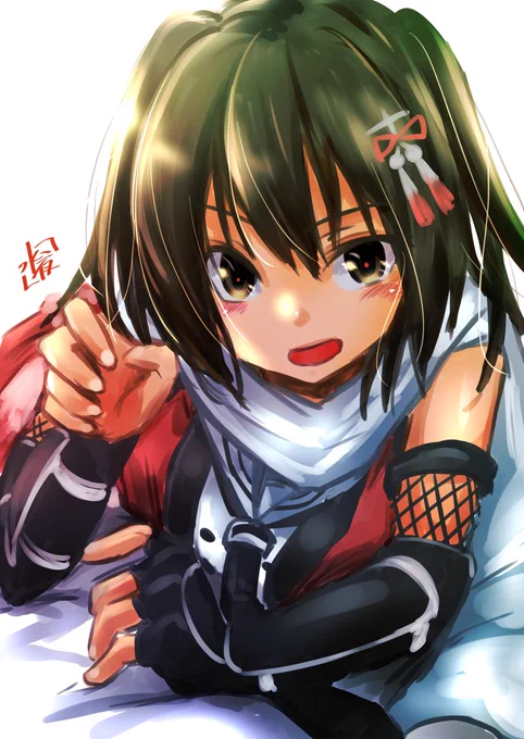 #みなさん3年前の今頃はどんな絵描いてましたかやらしい手つきの川内さん描いてたw 